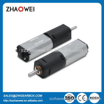 8mm Low Noise low power micro dc gear motor with gearbox